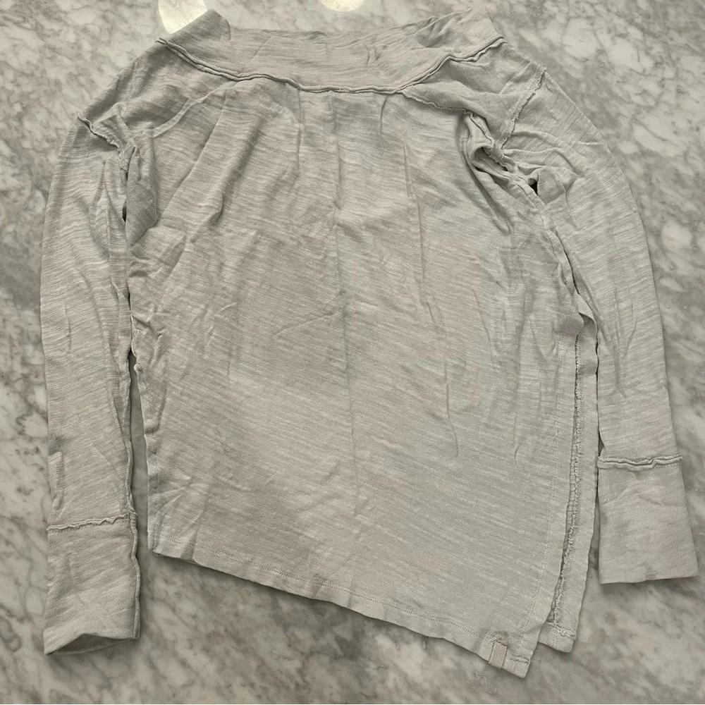 Free People To the Right Off the Shoulder Knit Top​ - Picture 11 of 15